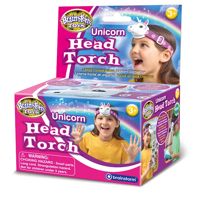 Unicorn Head Torch Brainstorm