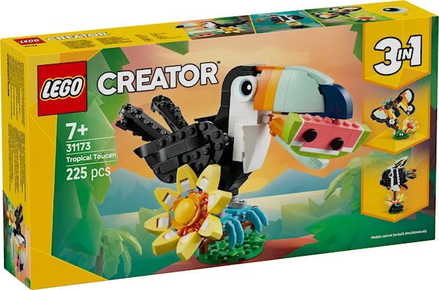 Vilda djur: Tropisk tukan LEGO® MixCreator (31173)