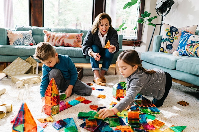 Produktbilde 3 for Magna-Tiles Clear Colours 100 deler