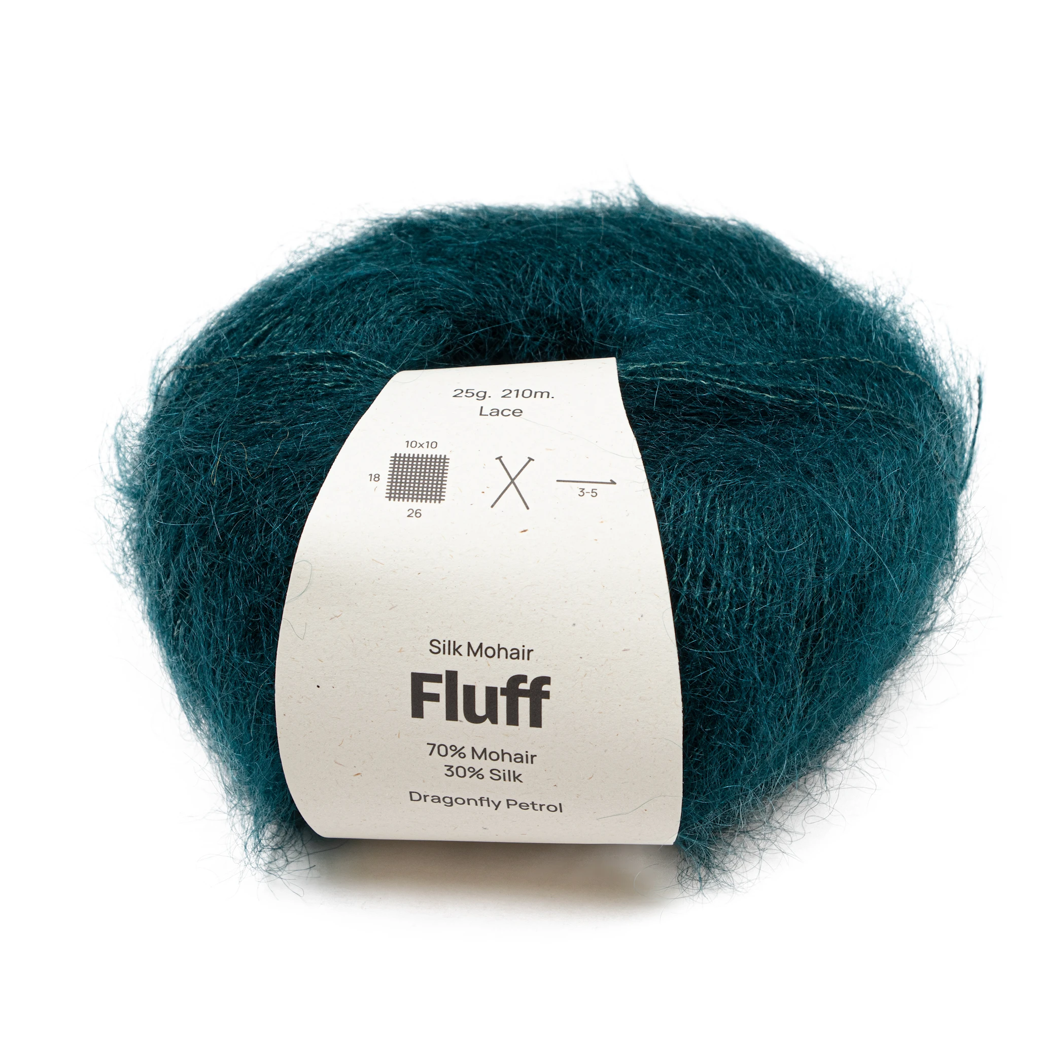 Tuotekuva ille Silkki -Mohair Fluff 25 gr Adlibris