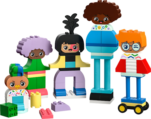 Tuotekuva 2 - Rakenna ihmisiä isoine tunteineen LEGO® DUPLO Town (10423)
