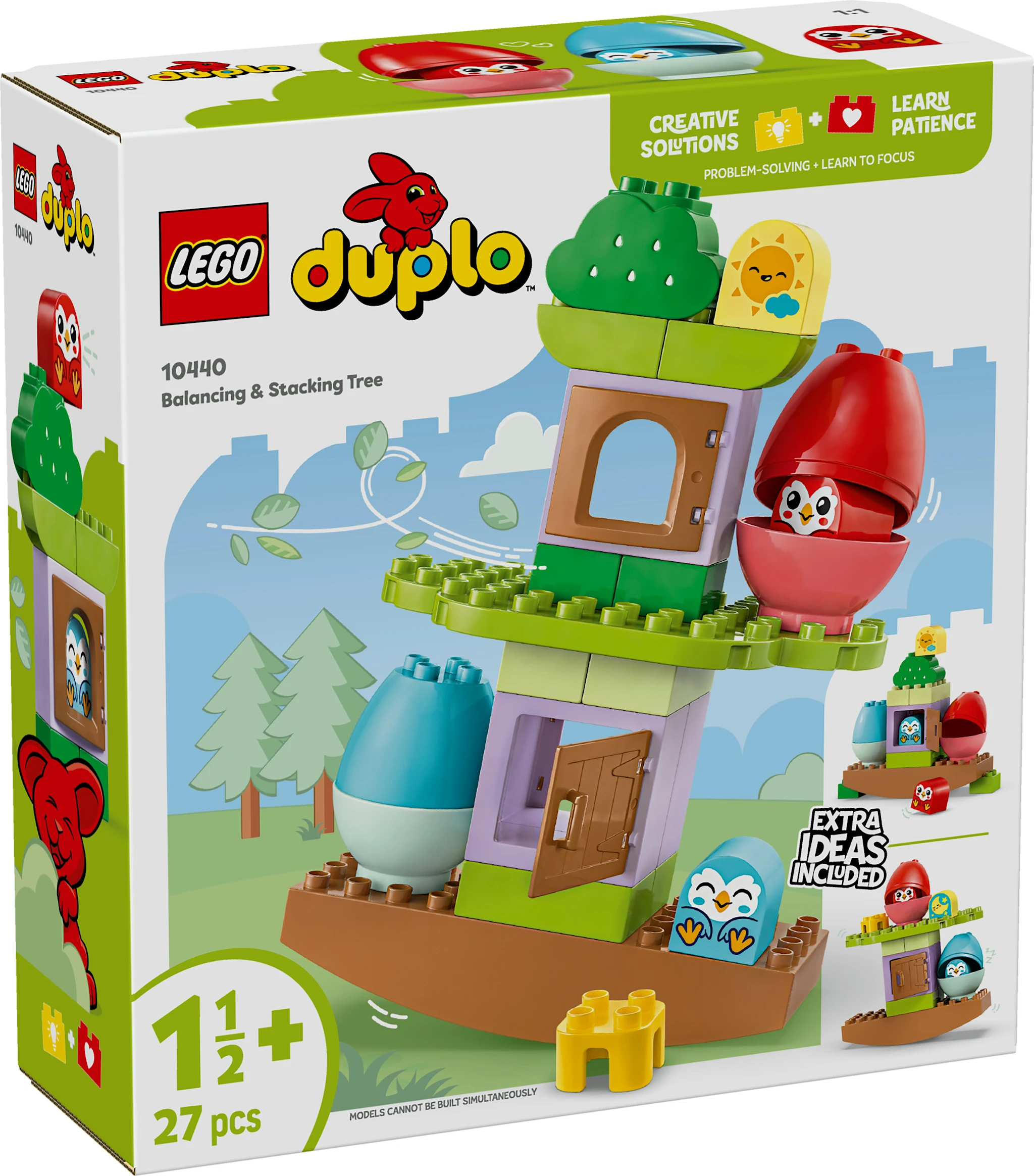 Tuotekuva ille Tasapainottelu- ja pinoamispuu LEGO® DUPLO® My First (10440)
