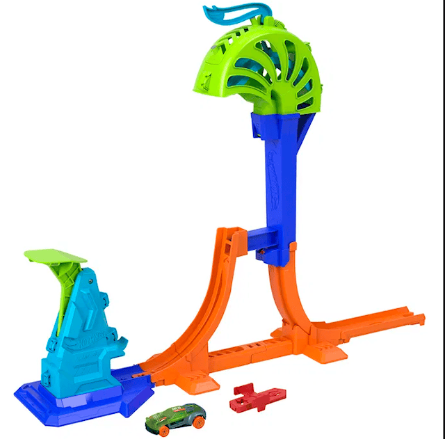 Produktbild 2 för Stunt Tracks Vertical Slam Launch Hot Wheels