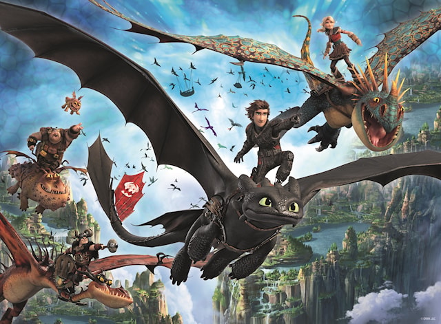 Tuotekuva 2 - Dragons & Heroes 150p Ravensburger