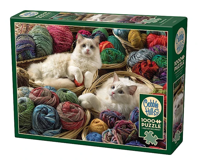Pussel Ragdolls 1000 bitar, Cobble Hill