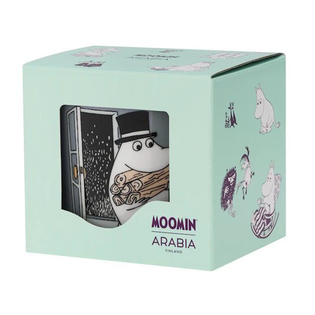 Arabia Muumi muki Muumipappa 80-vuotisjuhla 30 cl