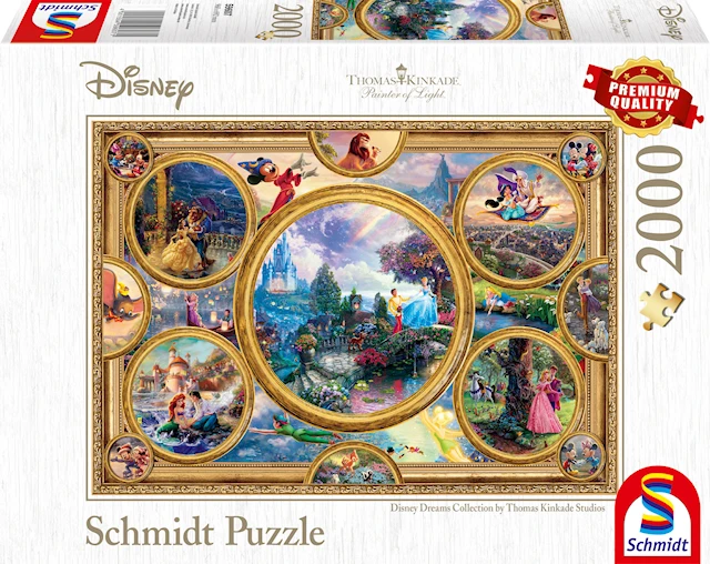 Disney Dreams Collection Thomas Kinkade Palapelit 2000 palaa Schmidt