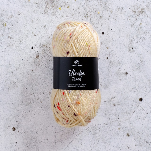 Ulrika Tweed Villasekoite 50 g Champagne 004 Svarta Fåret