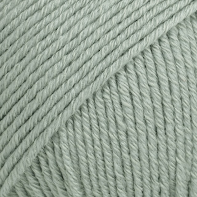 Cotton Merino Uni Colour Lanka Villasekoitus 50 g Sea Green 29 Drops