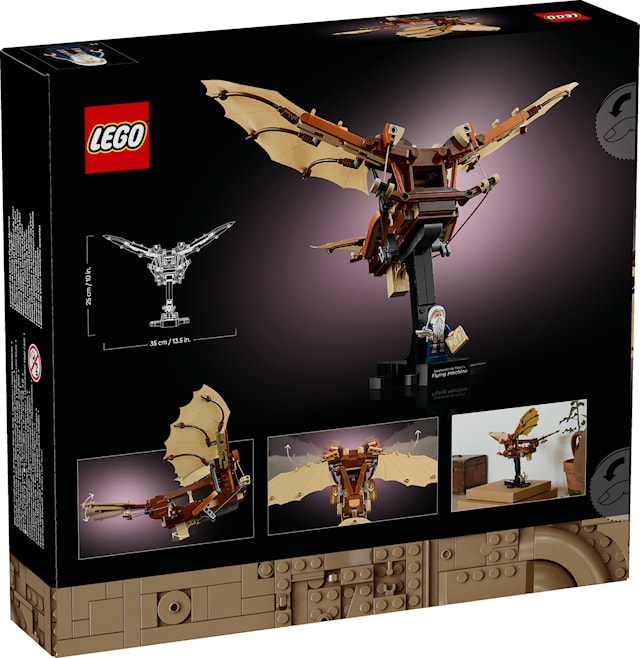Produktbilde 3 for Leonardo da Vincis flymaskin LEGO® Icons (10363)
