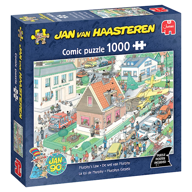Produktbild 3 för Jan van Haasteren - Murphy´s Law! Pussel 1000 bitar