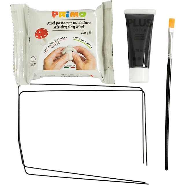Produktbilde 4 for Mini DIY Kit Modellering, Skulptur, svart, 1 pk.