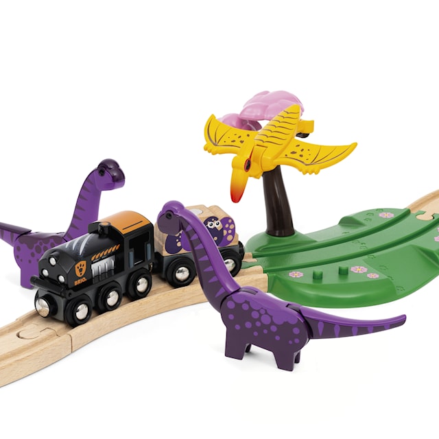 Produktbilde 3 for Brio World Dinosaur Adventure Togbana (36094)