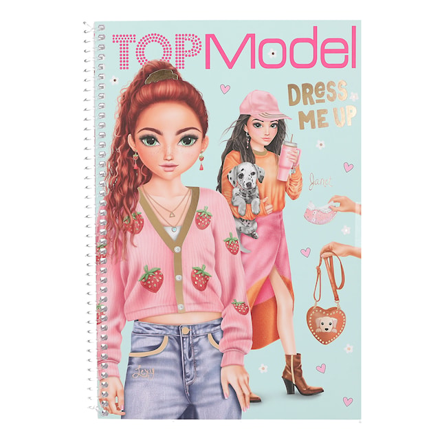 Produktbilde 1 for Klistremerkebok Kle meg opp TOPModel