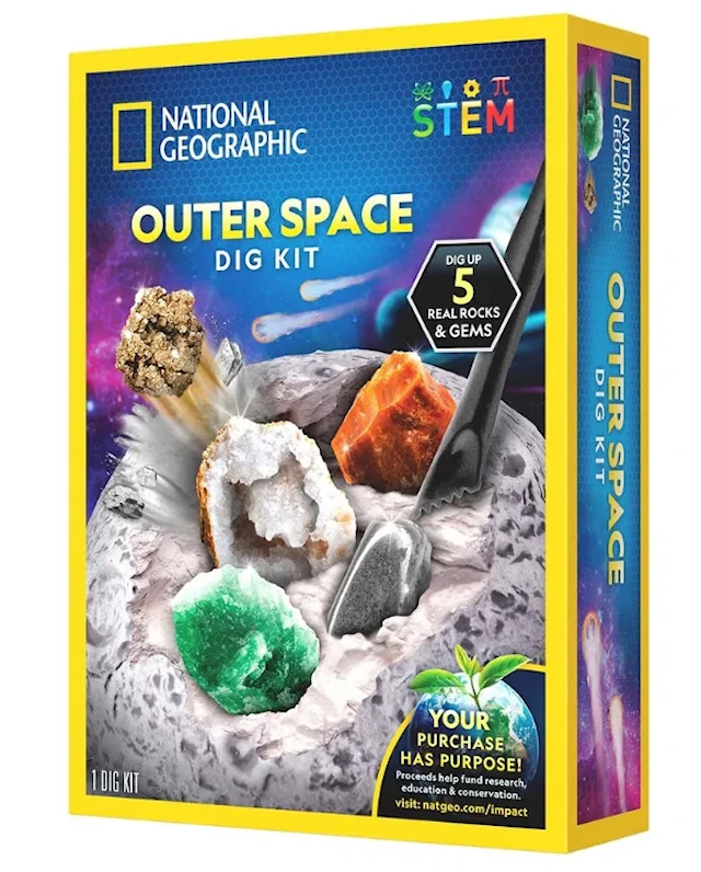 National Geographic Space-Themed Grävset