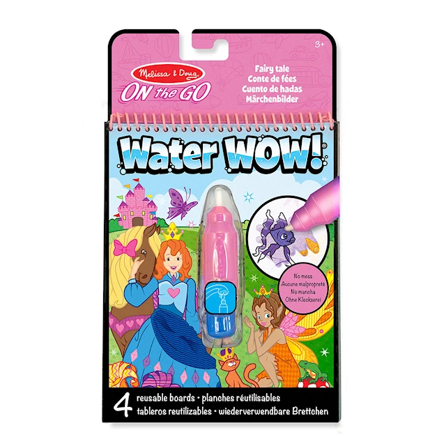 Water WOW! Water-Reveal Målarbok Äventyr Spin Master