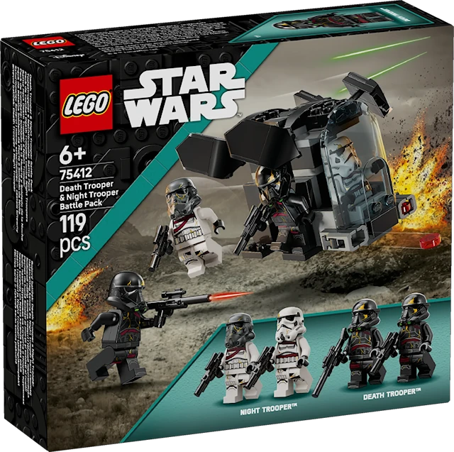 Kuolonsotilaan ja yön iskusotilaan taistelupakkaus LEGO® Star Wars™ (75412)
