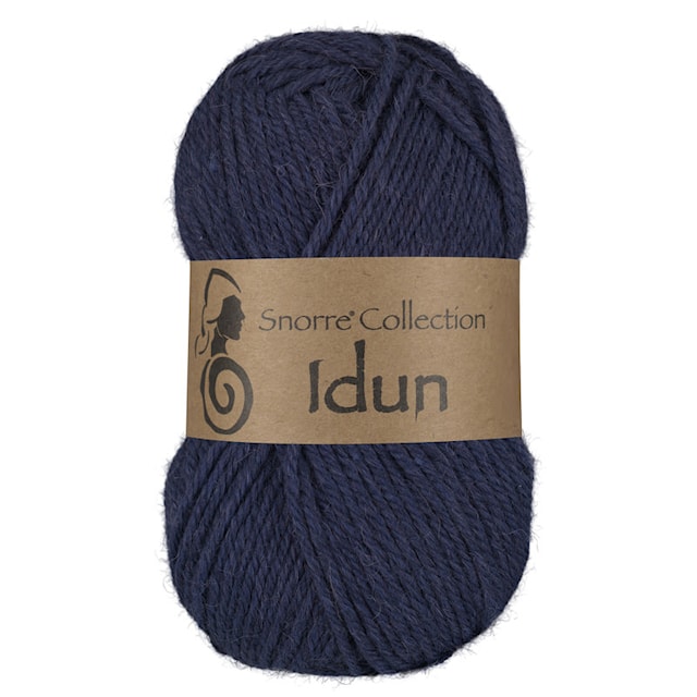 Idun Ull, Alpaca mix 50 gr Marine 626 Viking Snorre