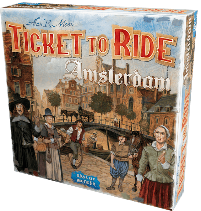 Produktbild 3 för Ticket To Ride Amsterdam (SE/NO/FI/DK)