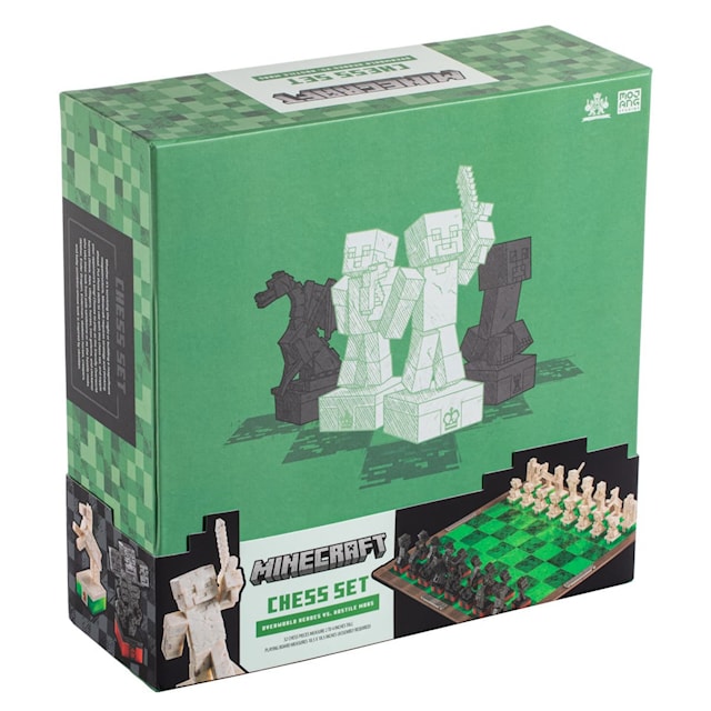 Produktbilde 2 for Minecraft - Chess Set Overworld Heroes vs Hostile Mobs