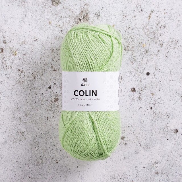 Nya Colin bomull lin miks 50 gr Green Basilisk 145 Järbo