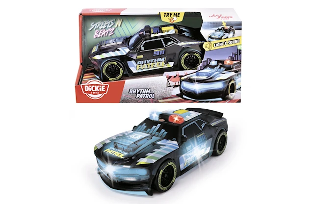 Rhythm Patrol Poliisiauto Dickie Toys