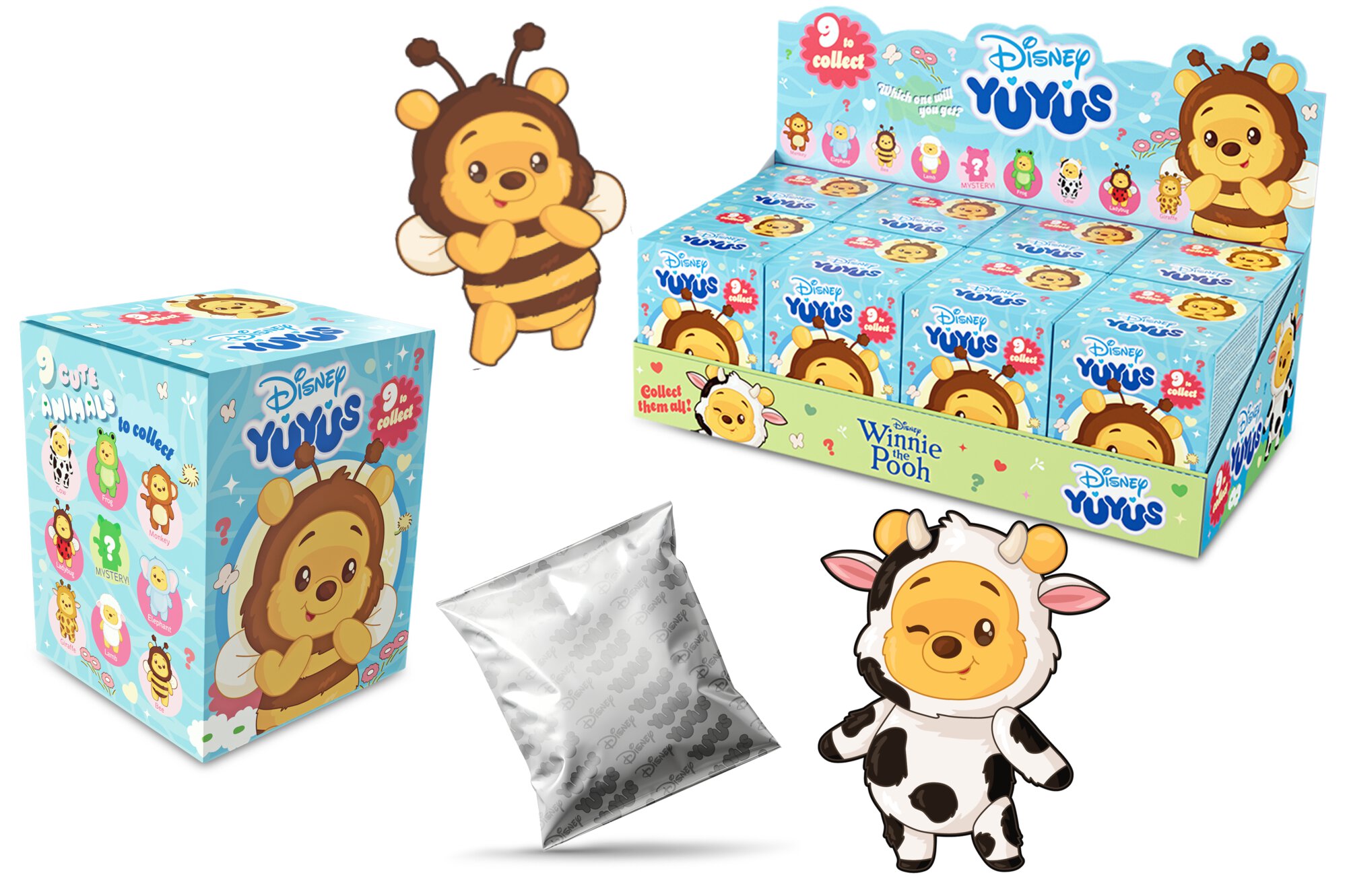 YuYus Nalle Puh 12cm Disney