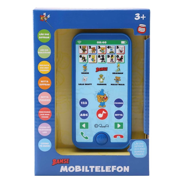 Tuotekuva 2 - Bamse Mobile Phone Activity Toy (SE)