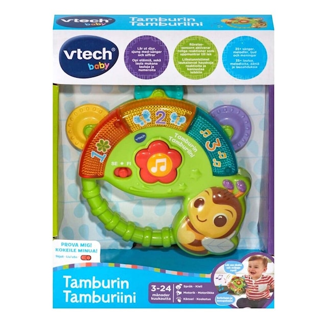 Tuotekuva 2 - Tamburiini äänellä ja valolla SE/FI Vtech
