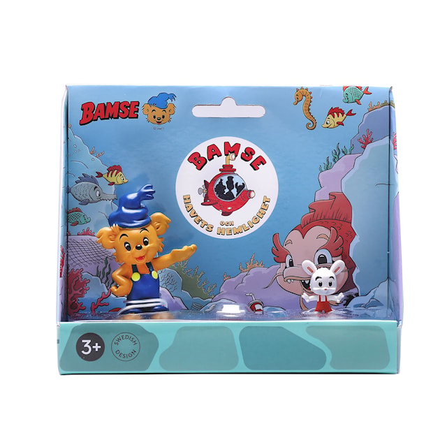 Produktbilde 2 for Figursett Bamse og Mini Hoppeteddybjørn