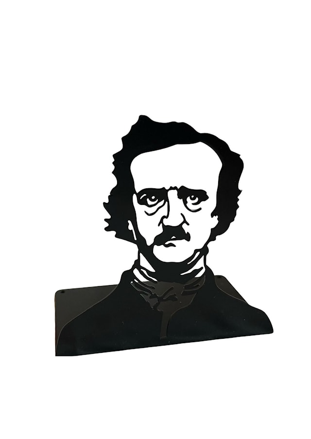 Bokstøtte Edgar Allan Poe Novelix