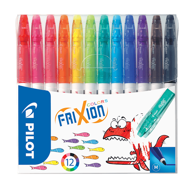 Tuotekuva 2 - Frixion Color huopakynä, 12-pakkaus Pilot