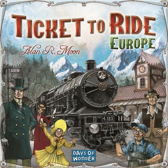 Produktbild 1 för Ticket to ride Europe (SE/NO/DK)