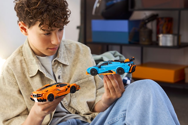 Tuotekuva 3 - Lamborghini Revuelto ja Huracán STO LEGO® Speed Champions (77238)
