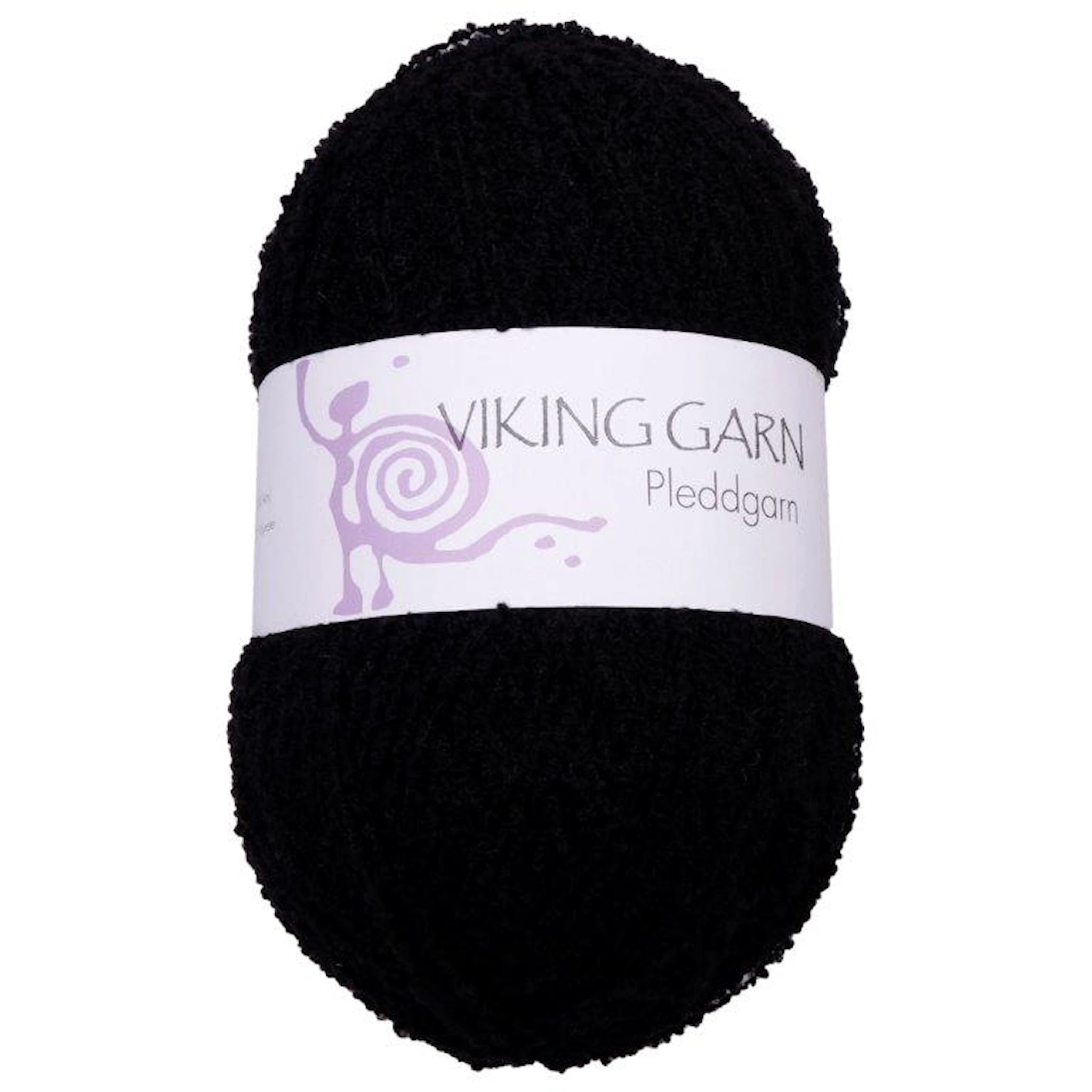 Tuotekuva ille Pleddgarn 350 g musta Viking Garn