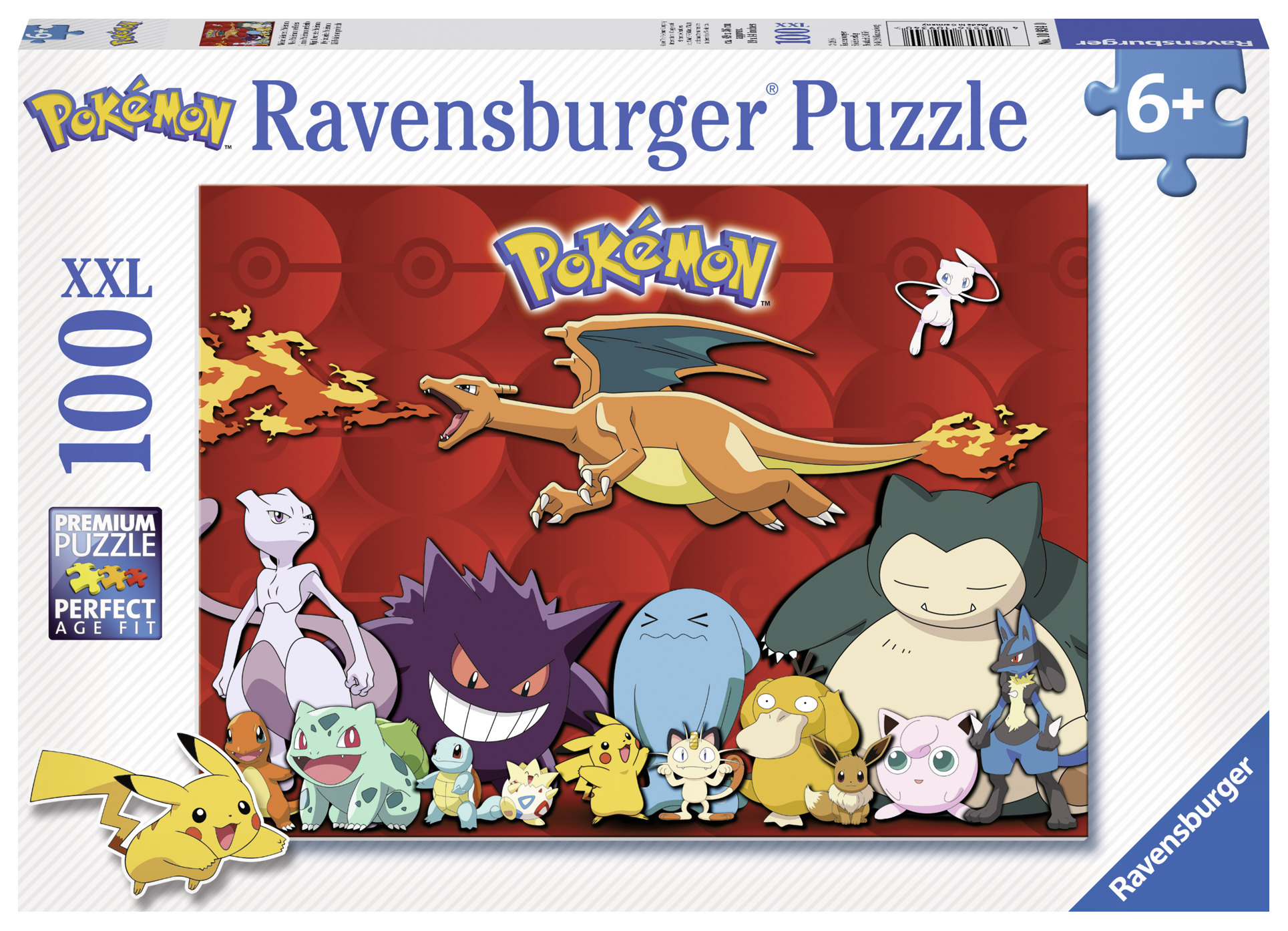 Min favorit Pokémon Pussel 100 bitar Ravensburger