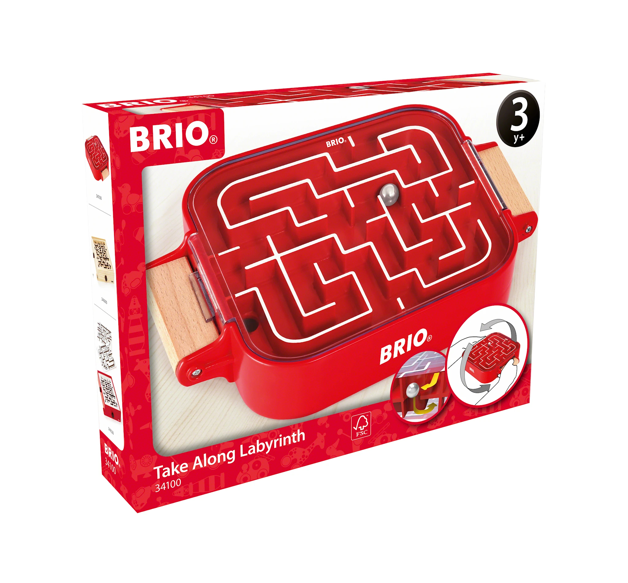 Tuotekuva ille BRIO - 34100 Ensimmäinen labyrinttini