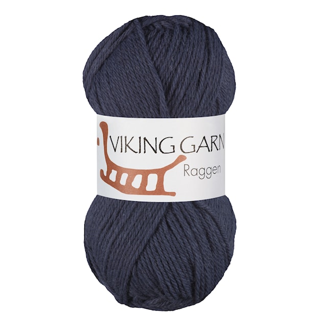 Tuotekuva 1 - Raggen 150 g Tummansininen 784 Viking Garn