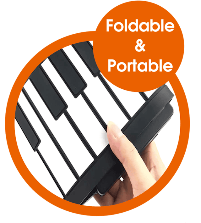Produktbilde 2 for Sammenleggbar keyboardmusikk