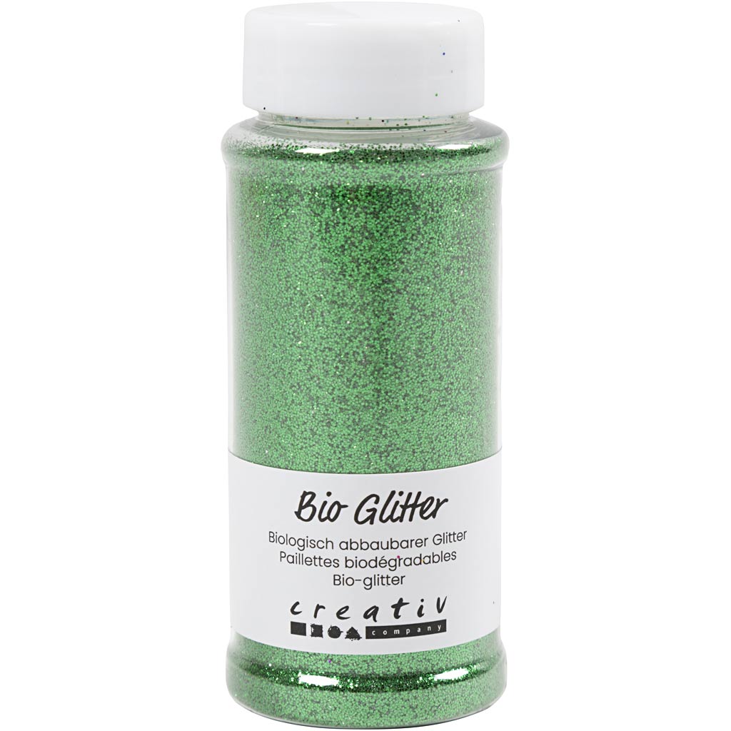 Bio-glitter Grön 140 ml/ 1 burk