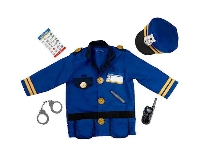 Polis Utklädnad Melissa & Doug