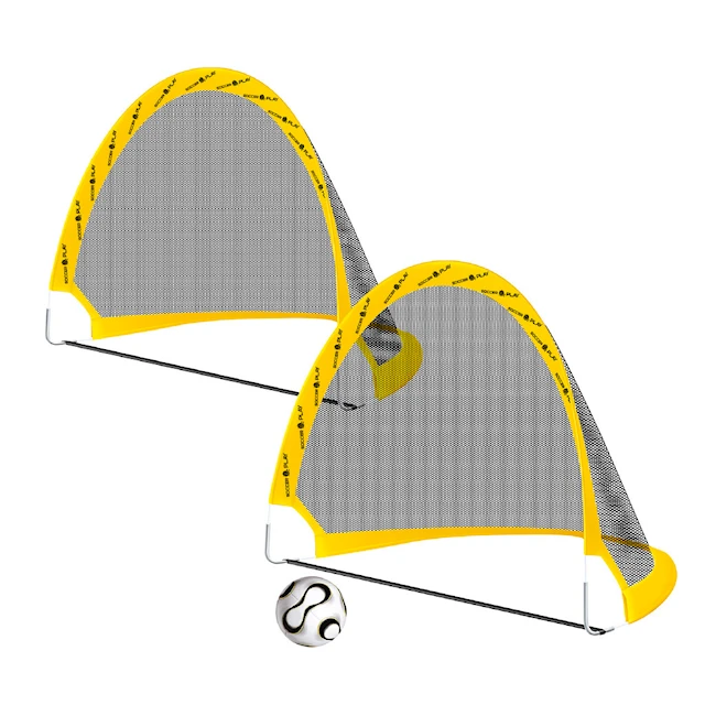 Taitettava Jalkapallomaali 2-pack