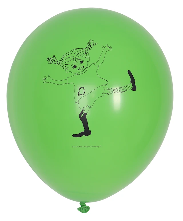 Latexballonger 8-pack Pippi