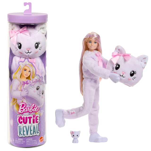 Tuotekuva 1 - Cutie Reveal Sweet Bows Violetti Kissa Barbie