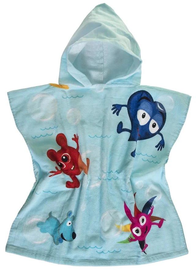 Babblarna Badponcho Bubblor Teddykompaniet