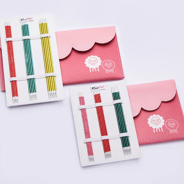 Zing Starter - Sukkapuikkosetti (5 kpl, 15 cm) KnitPro