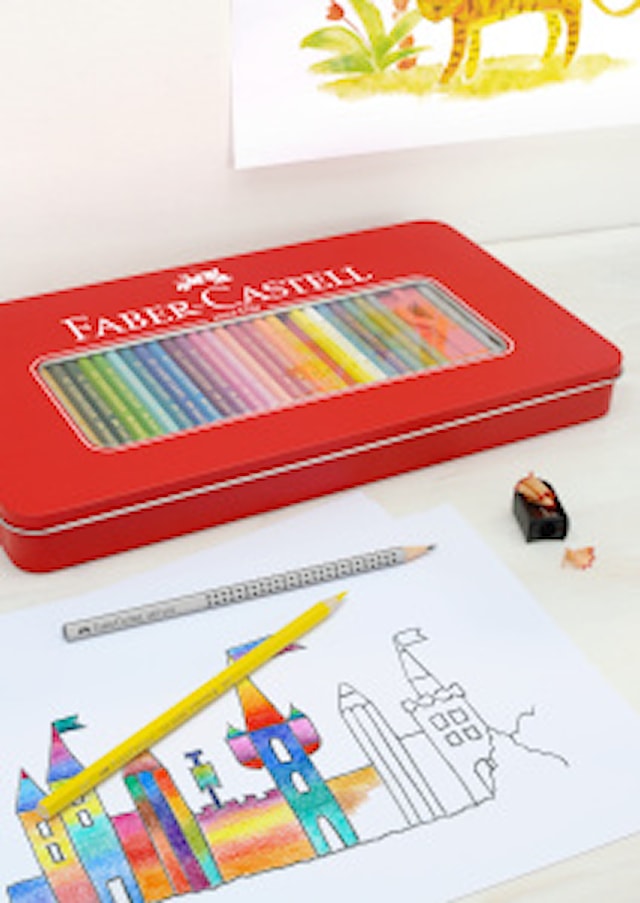 Tuotekuva 2 - Faber-Castell Castle-värikynät metallikotelossa, 36 kpl