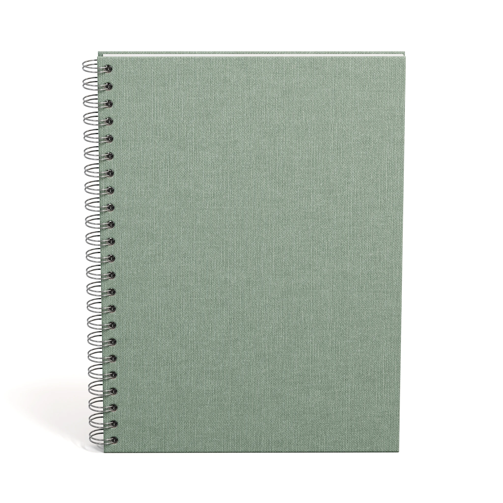 Produktbild för Anteckningsbok A4 Linjerad Soft Teal 90 Blad Bigso Box of Sweden
