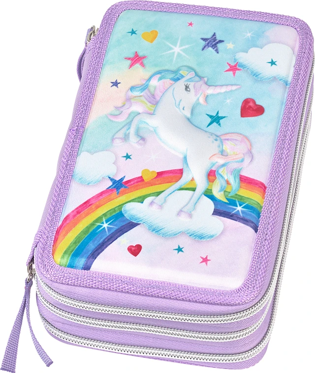 Pennfodral trippel Unicorn Faber Castell