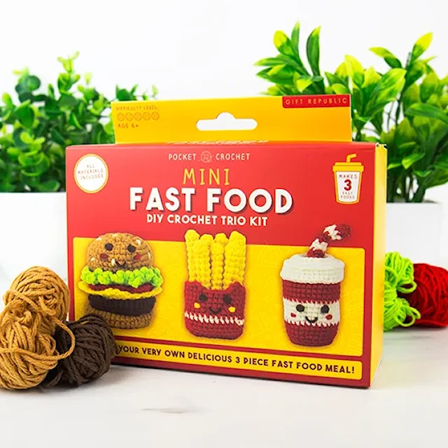 Virkningsset mini Snabbmat Gift Republic